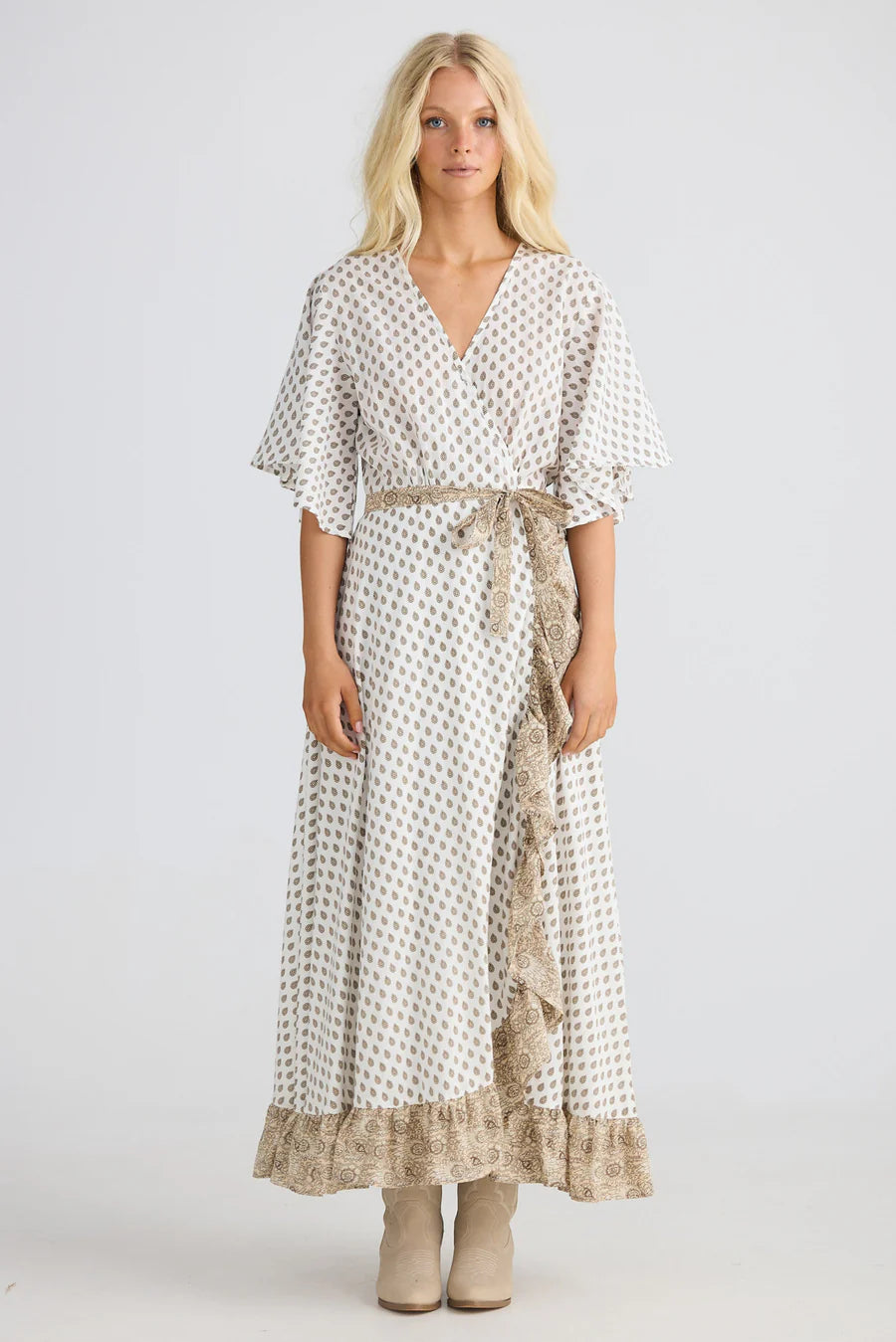 Talisman Daisy Wrap Dress