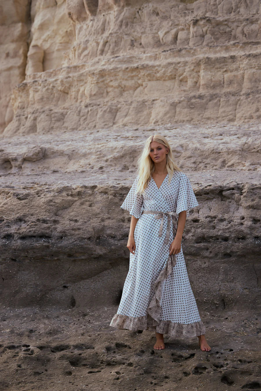 Talisman Daisy Wrap Dress