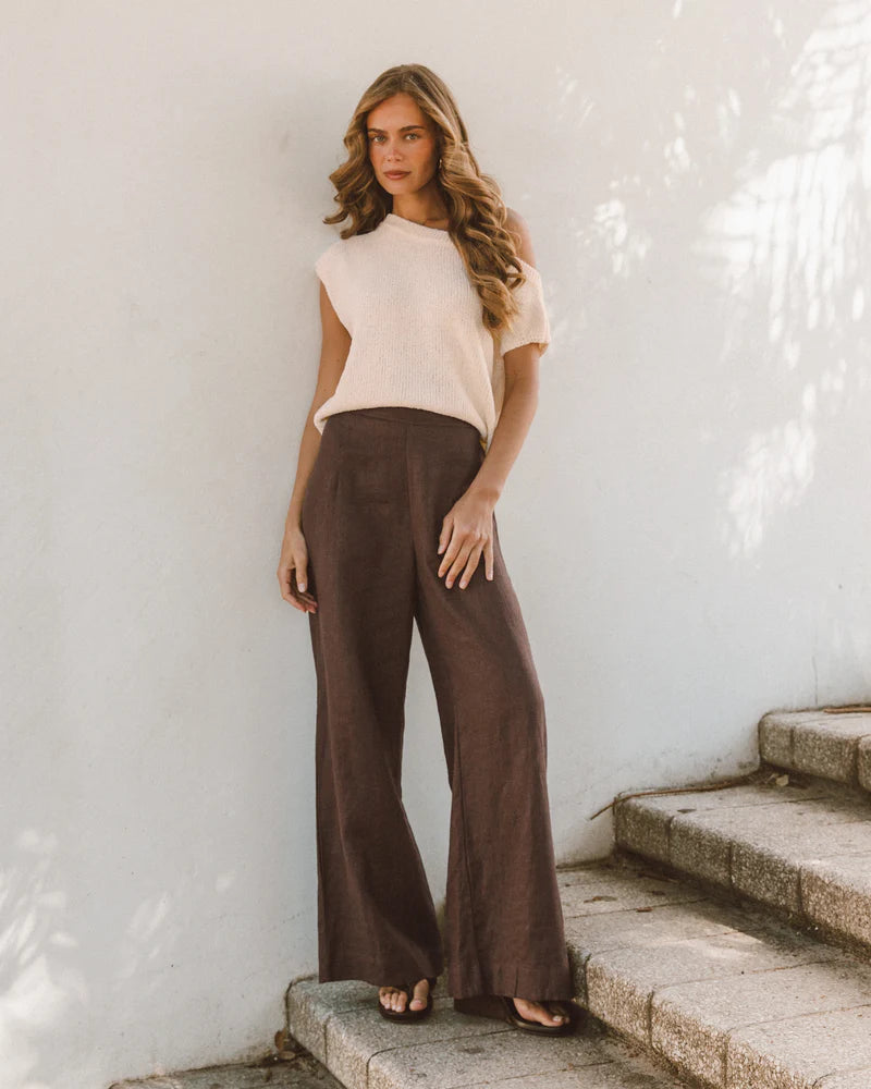 White Closet Linen pants
