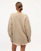 White Closet London V Neck Jumper