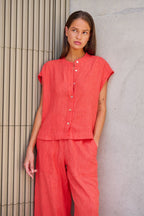 Naturals Linen Top - GA429