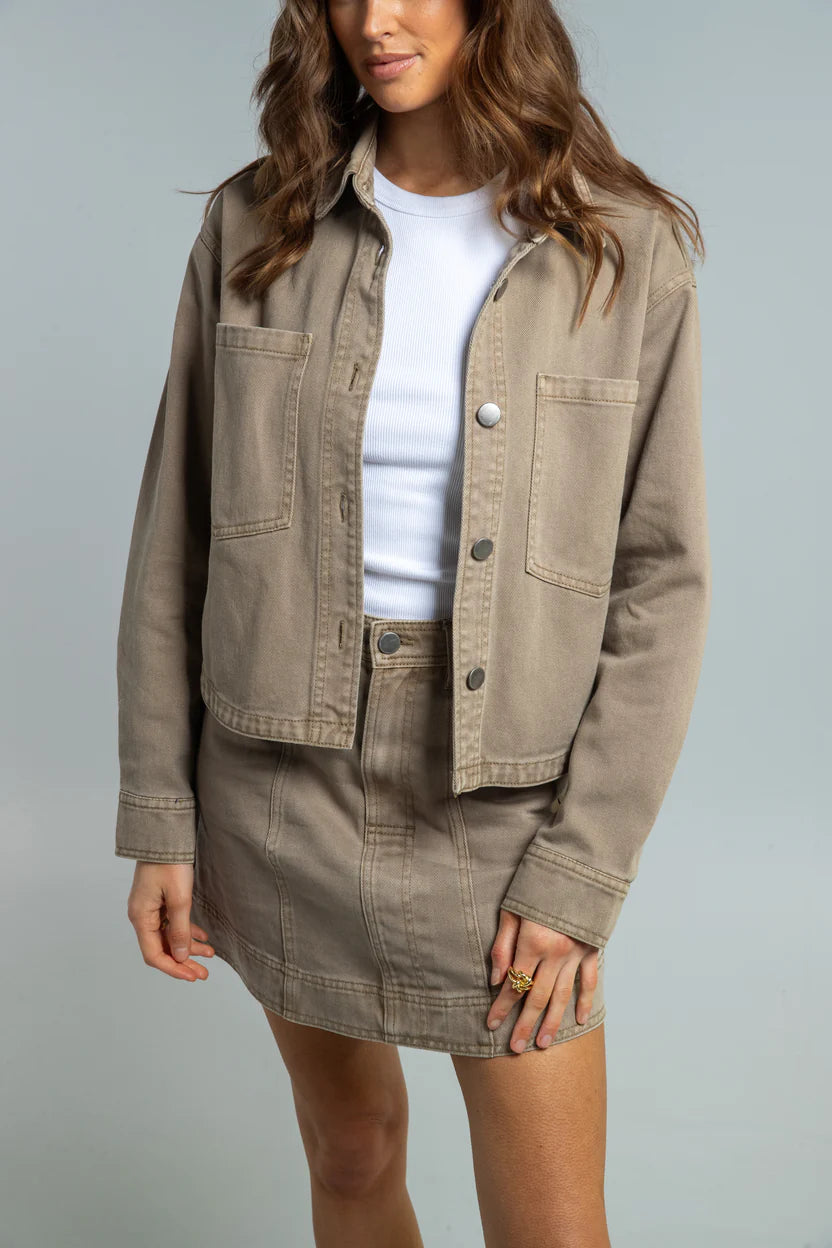 Twofold Clare Denim Skirt