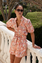 Adorne Jenette Linen Top