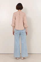 Adorne Valentina Shirred Top