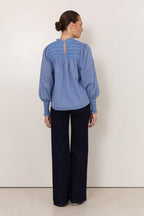 Adorne Valentina Shirred Top