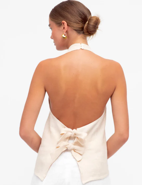 Whitecloset halter Singlet top