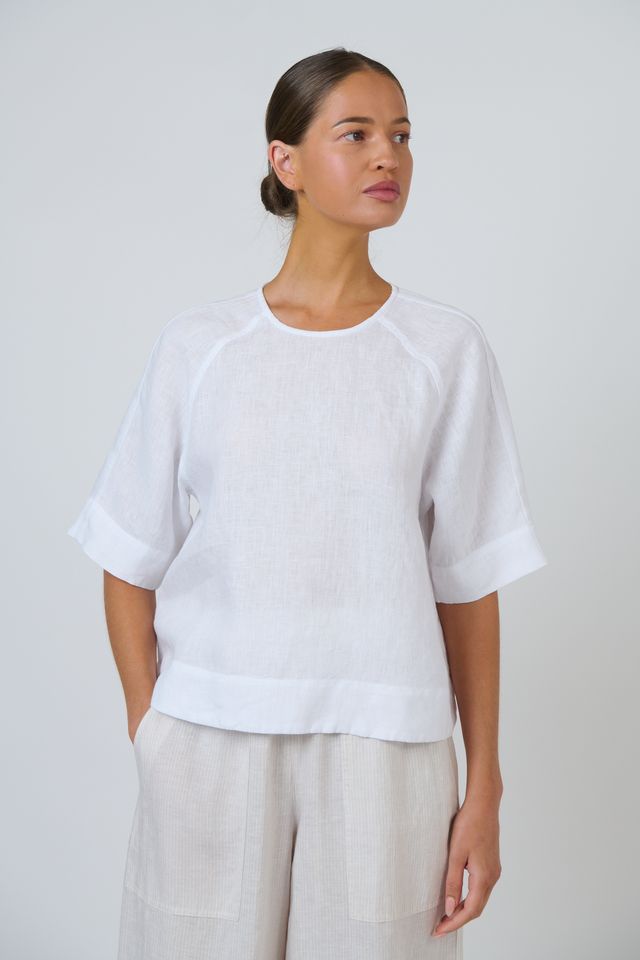 Naturals Linen Top - GA721