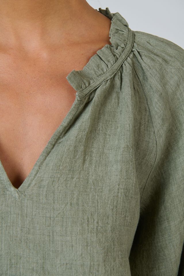 Naturals Linen Blouse - GA588
