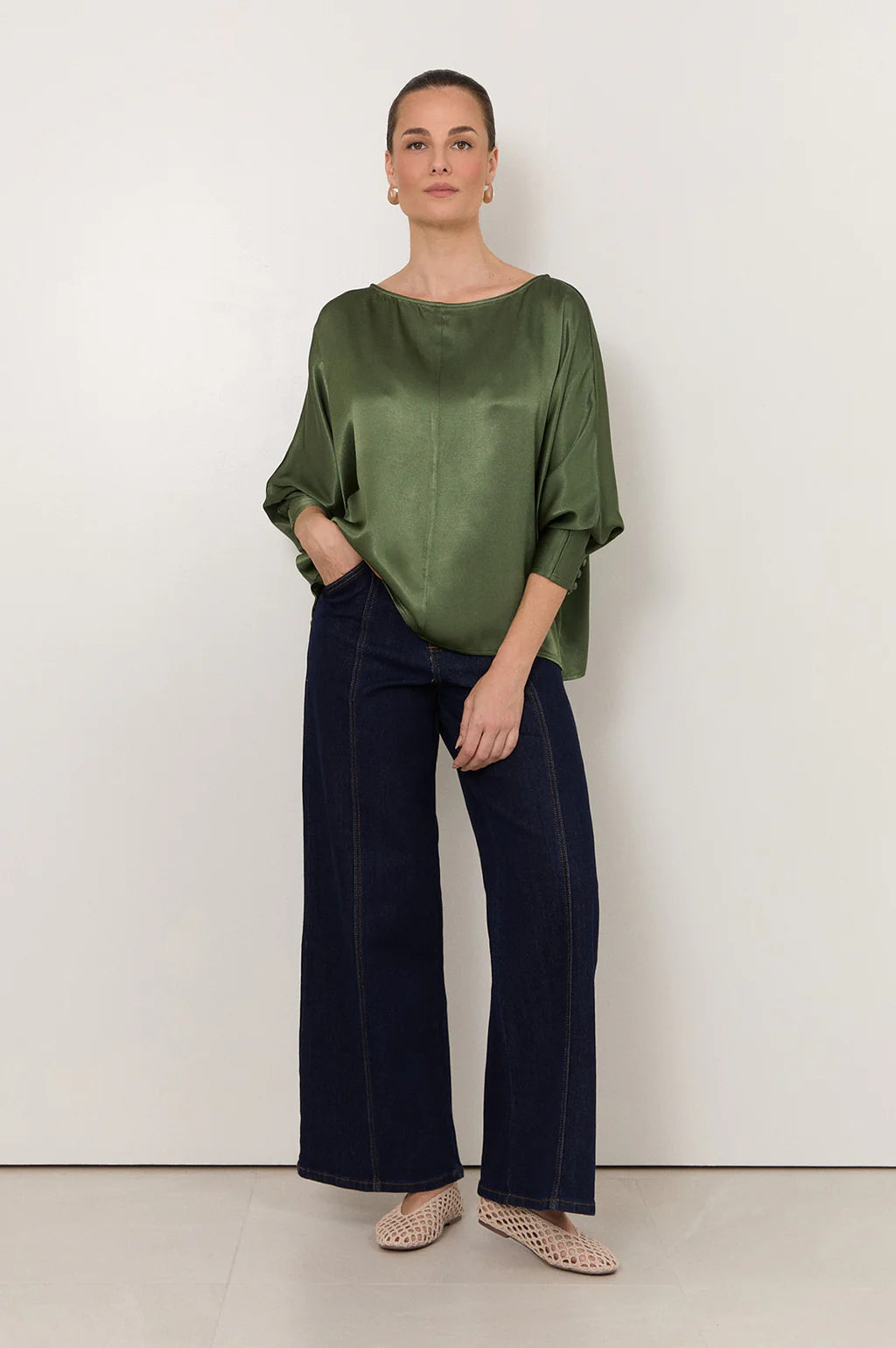 Adorne Adele Wide Leg Jean