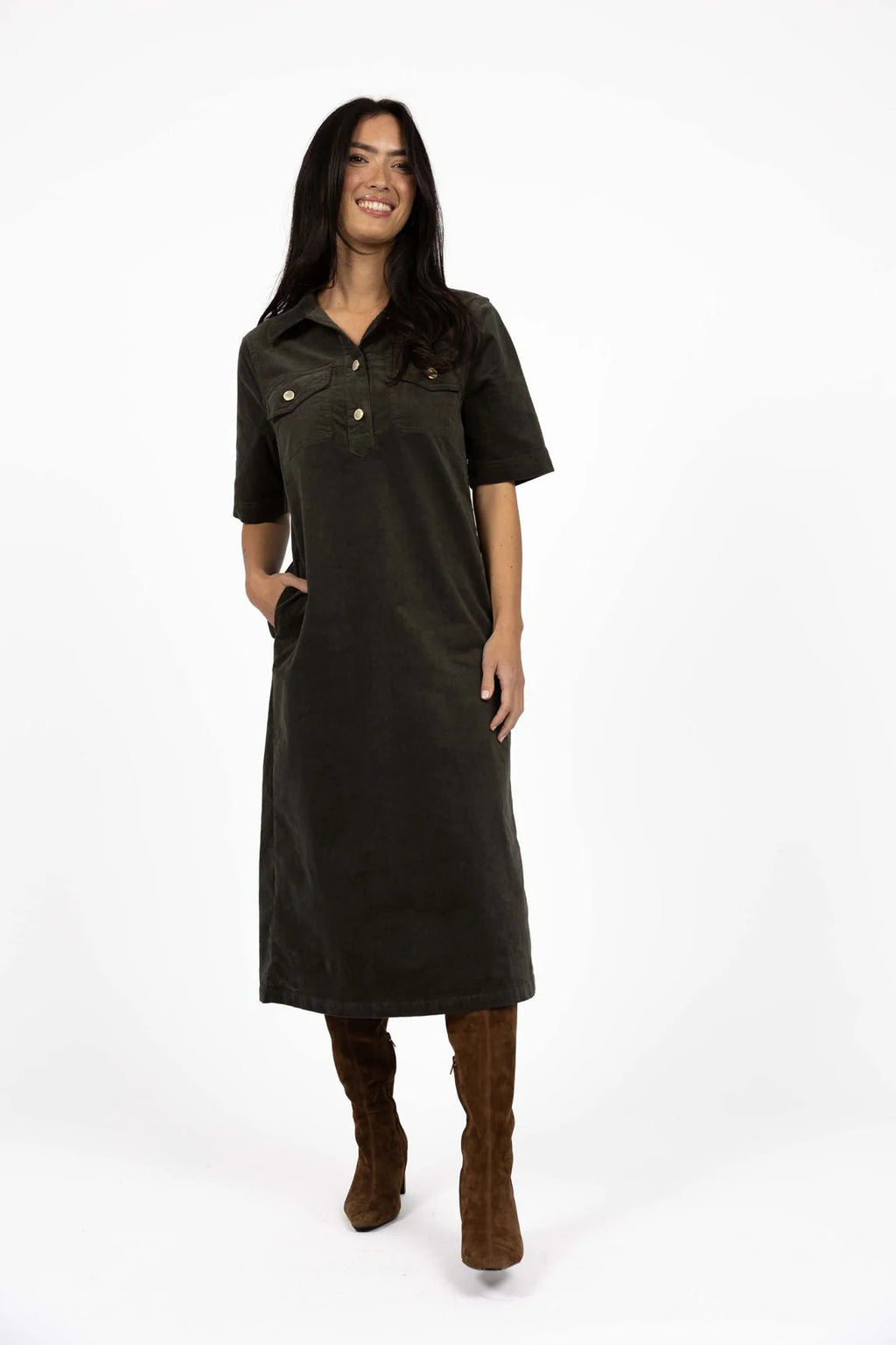 Humidity Amici Cord Dress