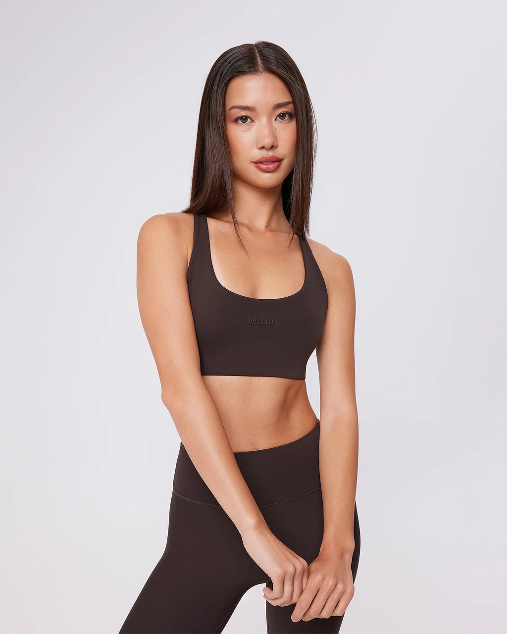 Upstate Air Sculpt Strappy Crop