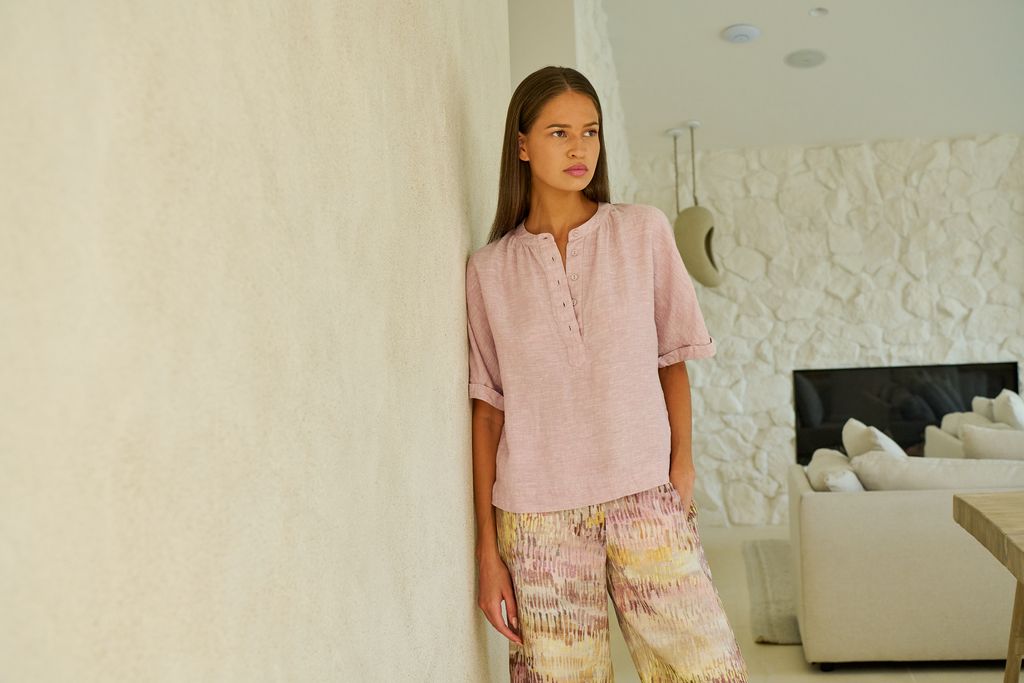 Naturals Linen Top - GA689