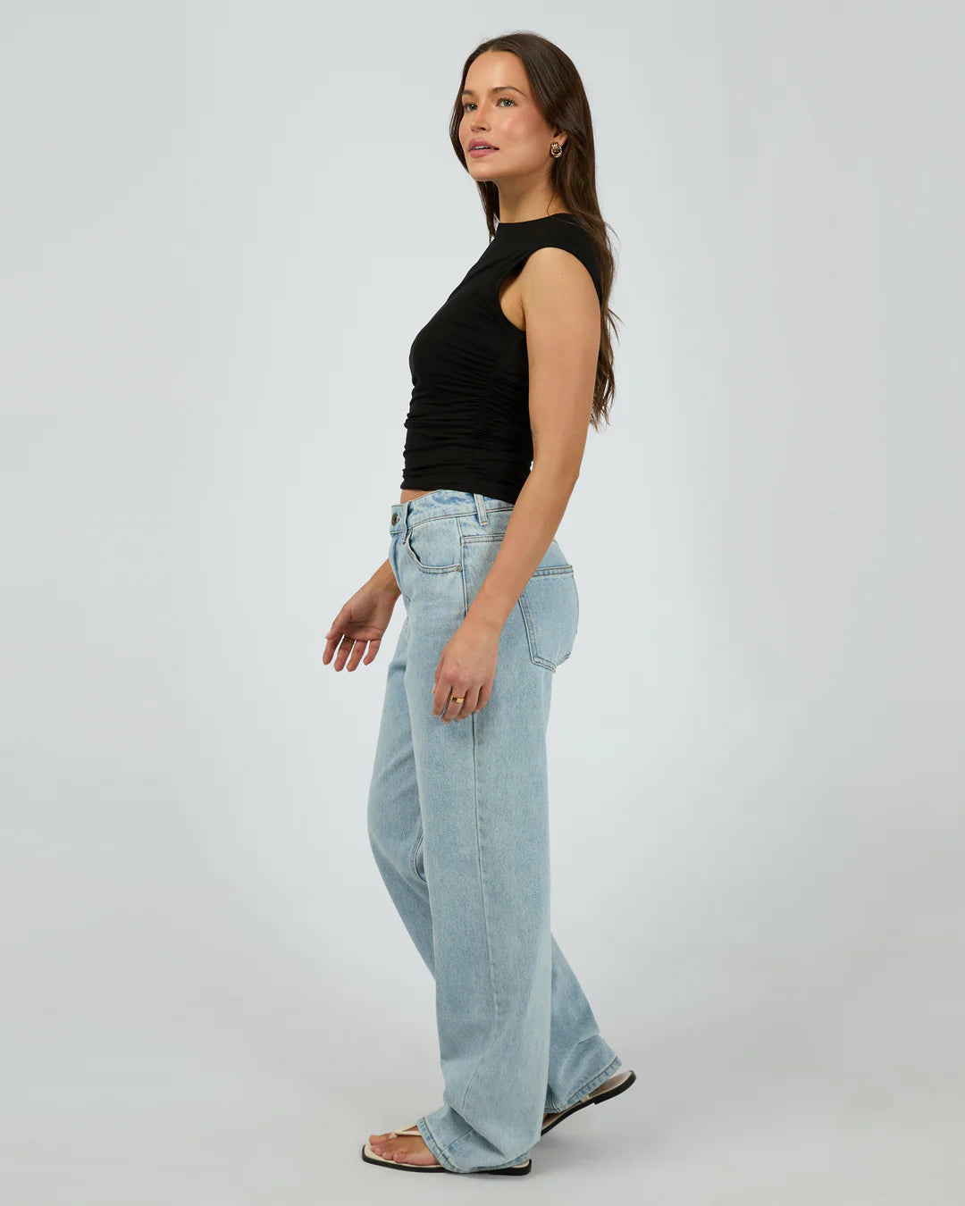 Silent Theory Evie Ruched Top
