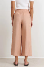 Adorne Fable Linen Culotte Pant