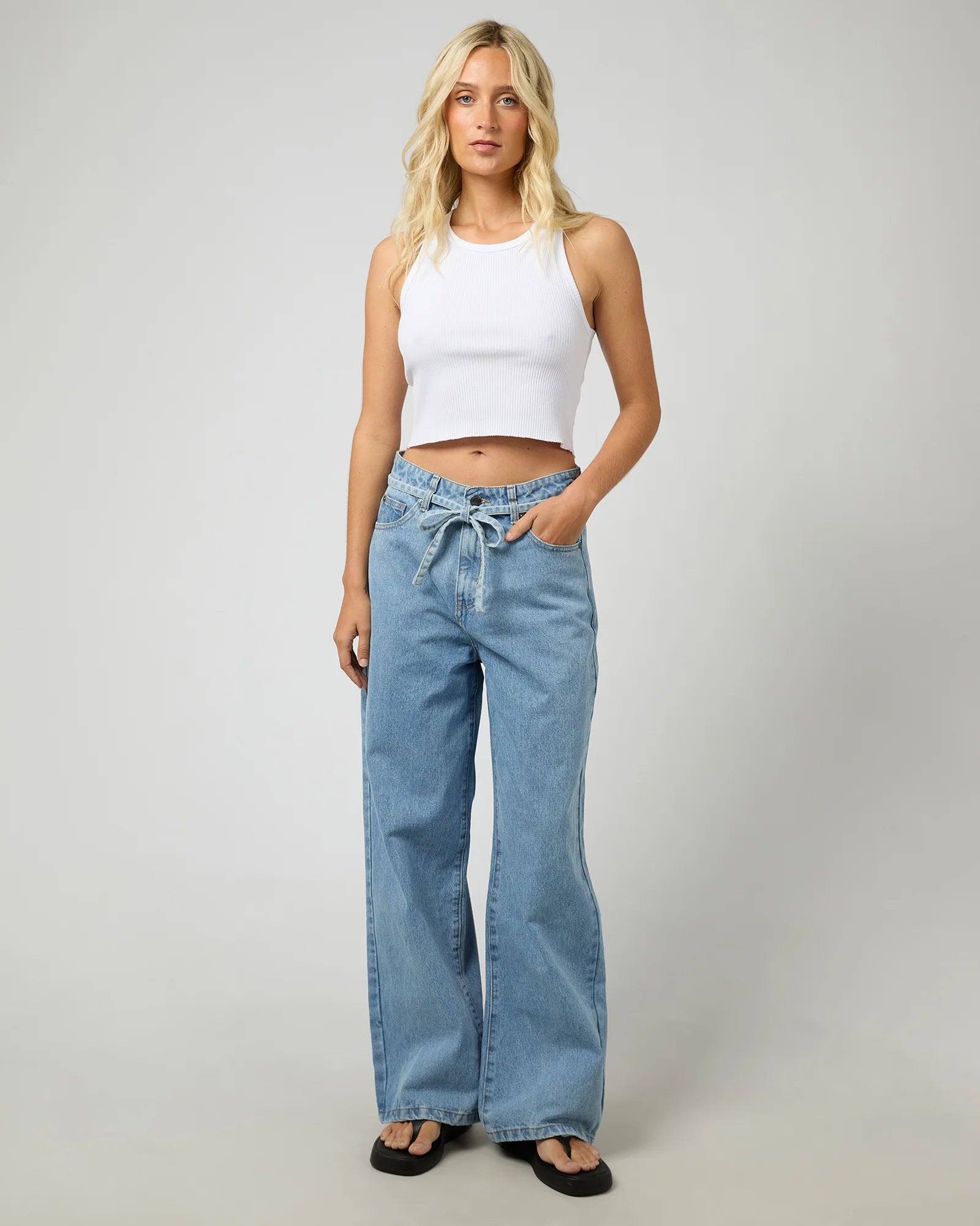 All About Eve Gia High Rise Baggy