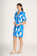 Foil Going Coastal Dress