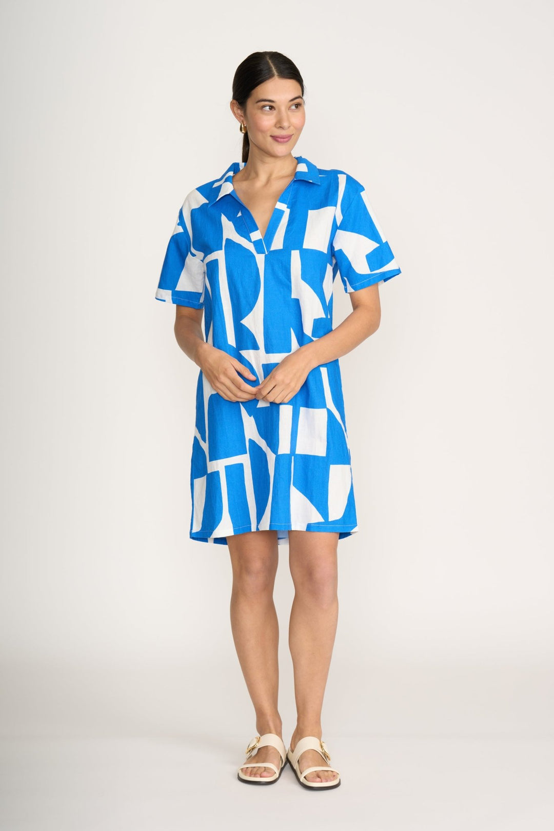 Foil Going Coastal Dress