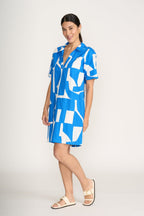 Foil Going Coastal Dress