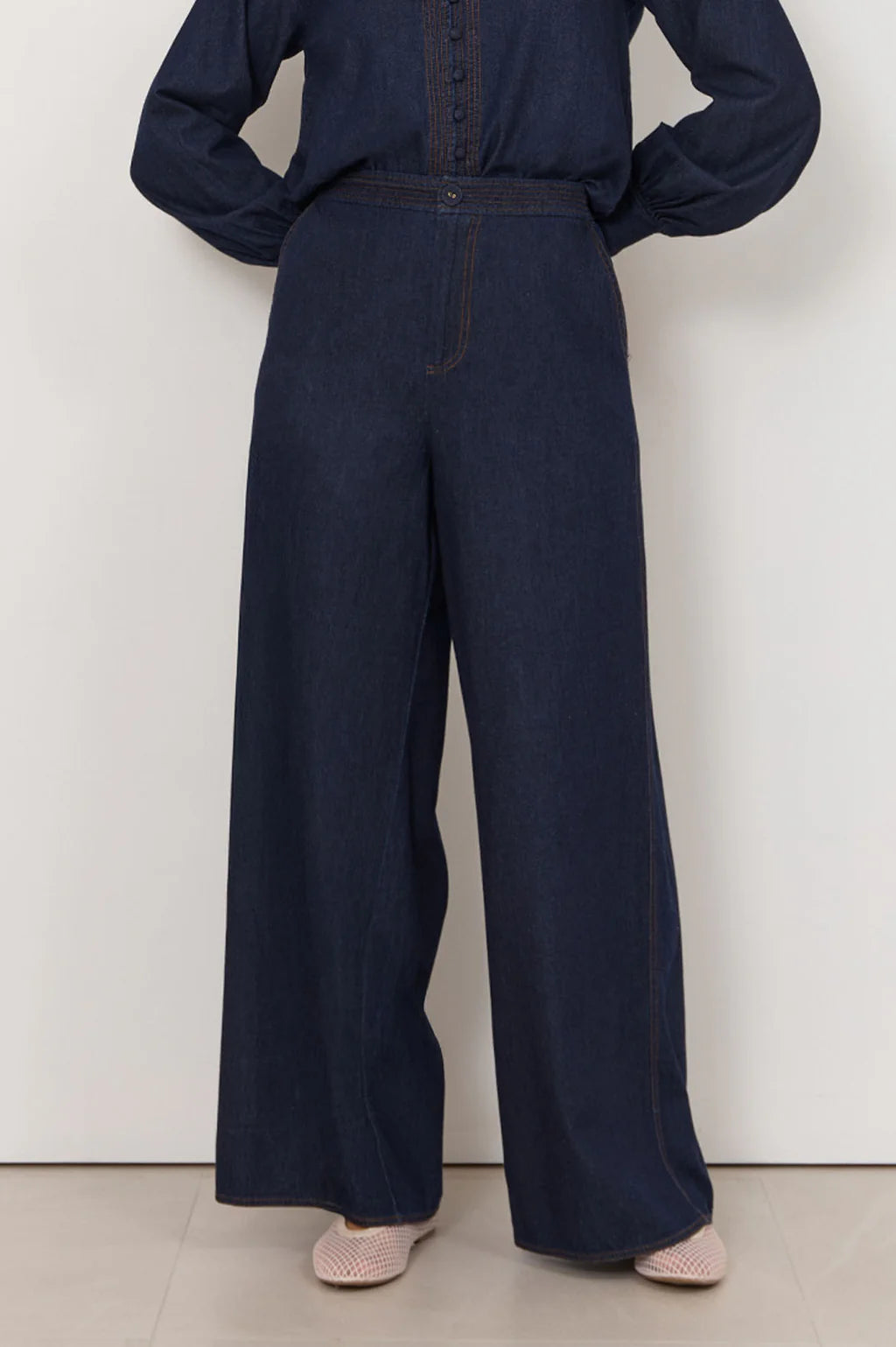 Adorne Harper Lightweight Denim Pant