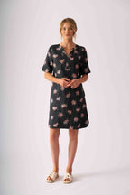 FOIL Stitch Up Dress
