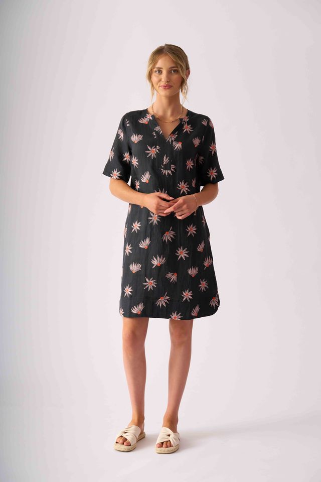FOIL Stitch Up Dress