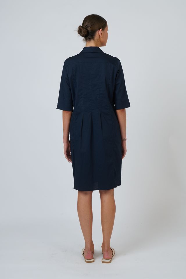 S25-GA680 Naturals Poplin Dress