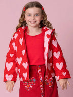 Oobi Big Heart Quilted Reversible Jacket
