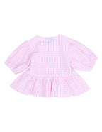Animal Crackers Checkered Top