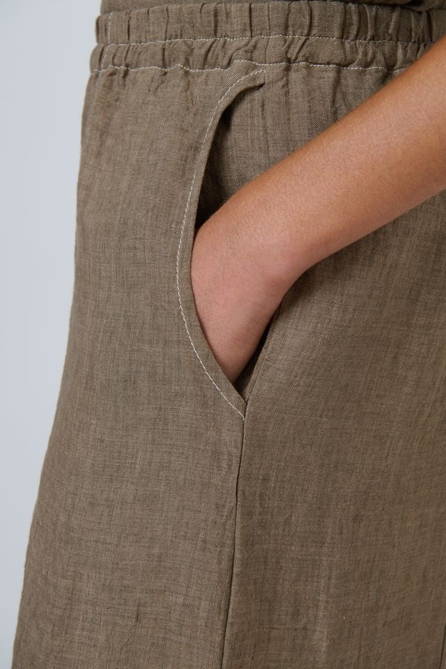 Naturals Balloon Linen Pants - GA714