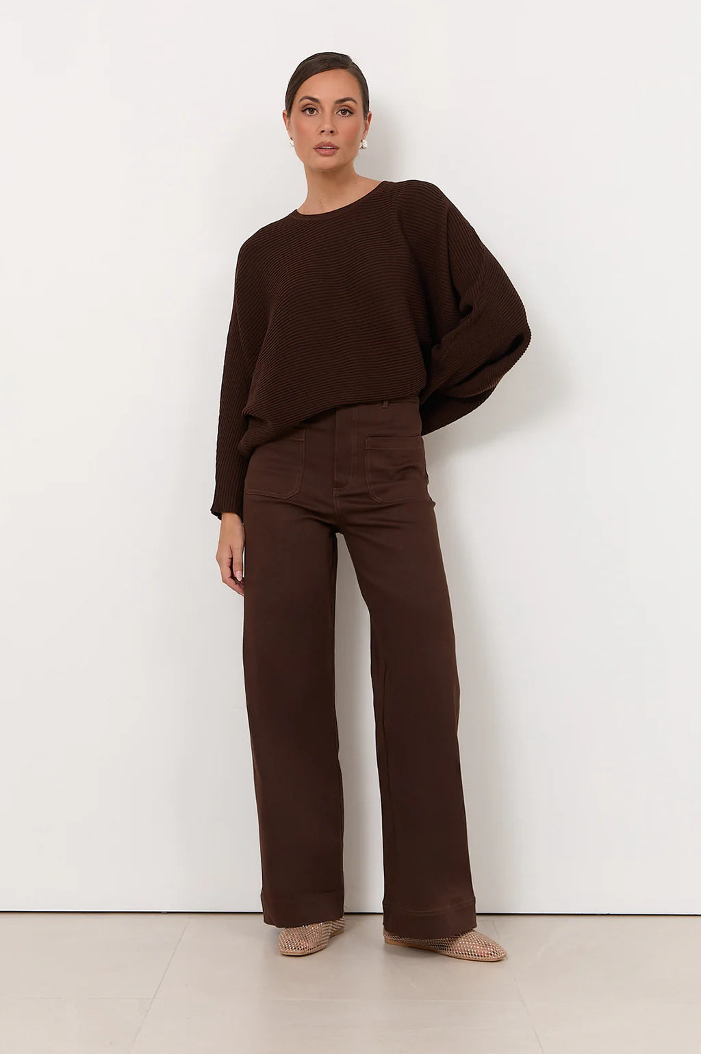 Adorne Lucy Patch Pocket Denim Pant