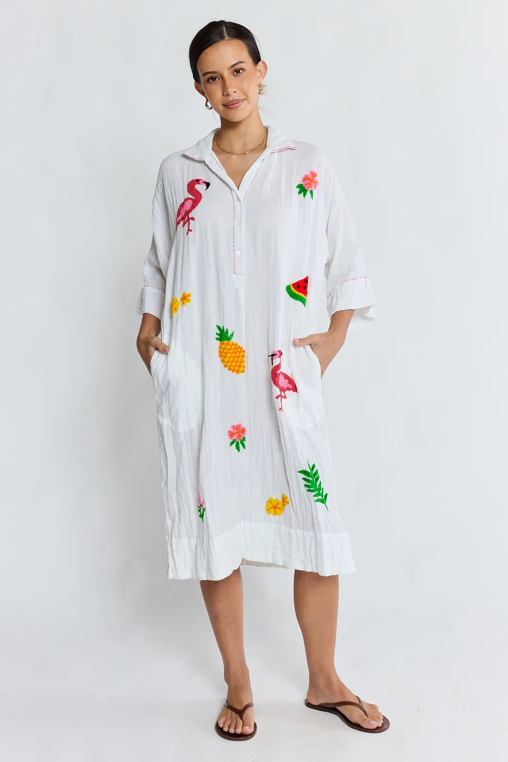 LULALIFE Florida Kaftan
