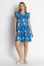 LulaLife Shamira Ruffle Dress