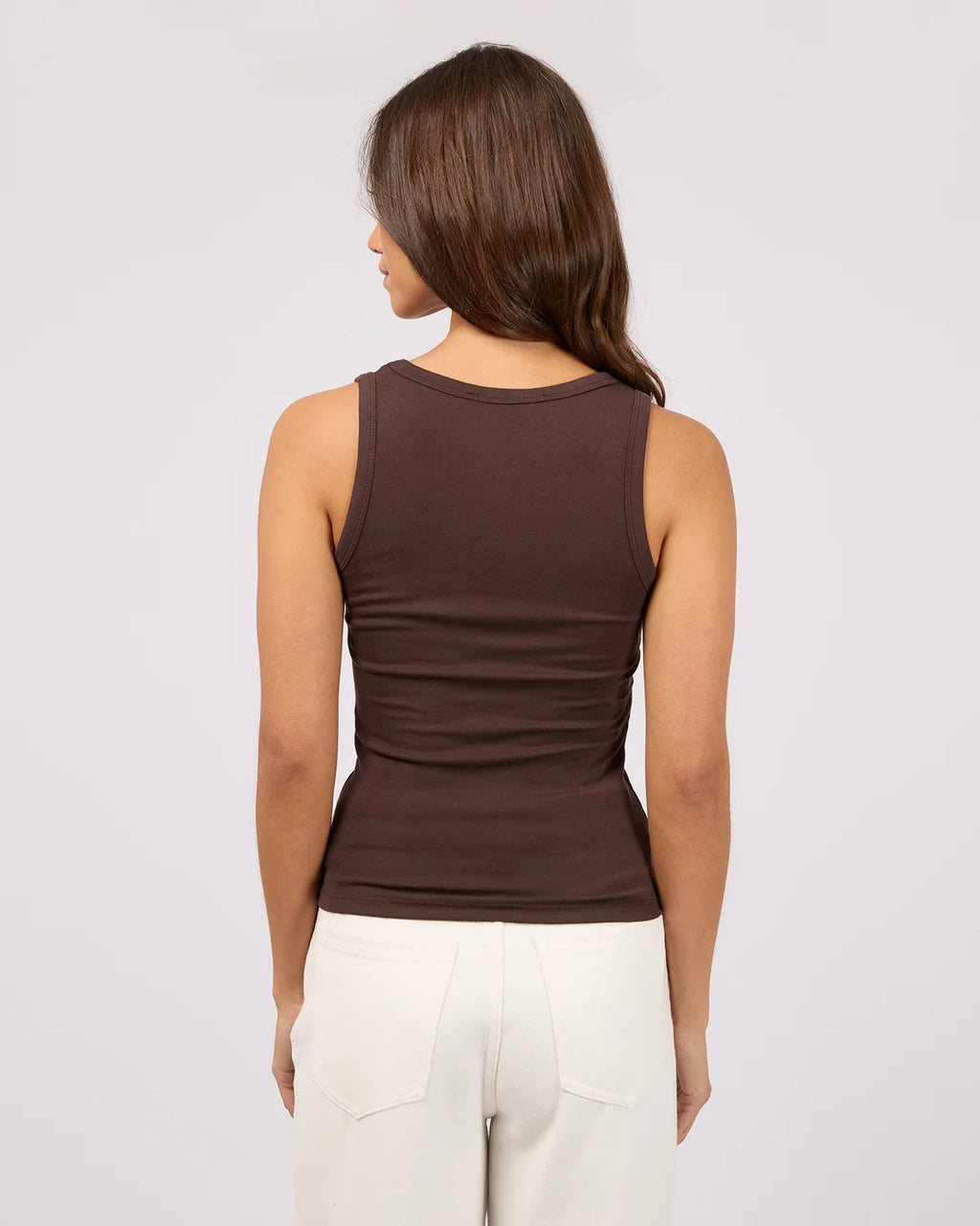 Silent Theory Luxe Rib Vee Tank
