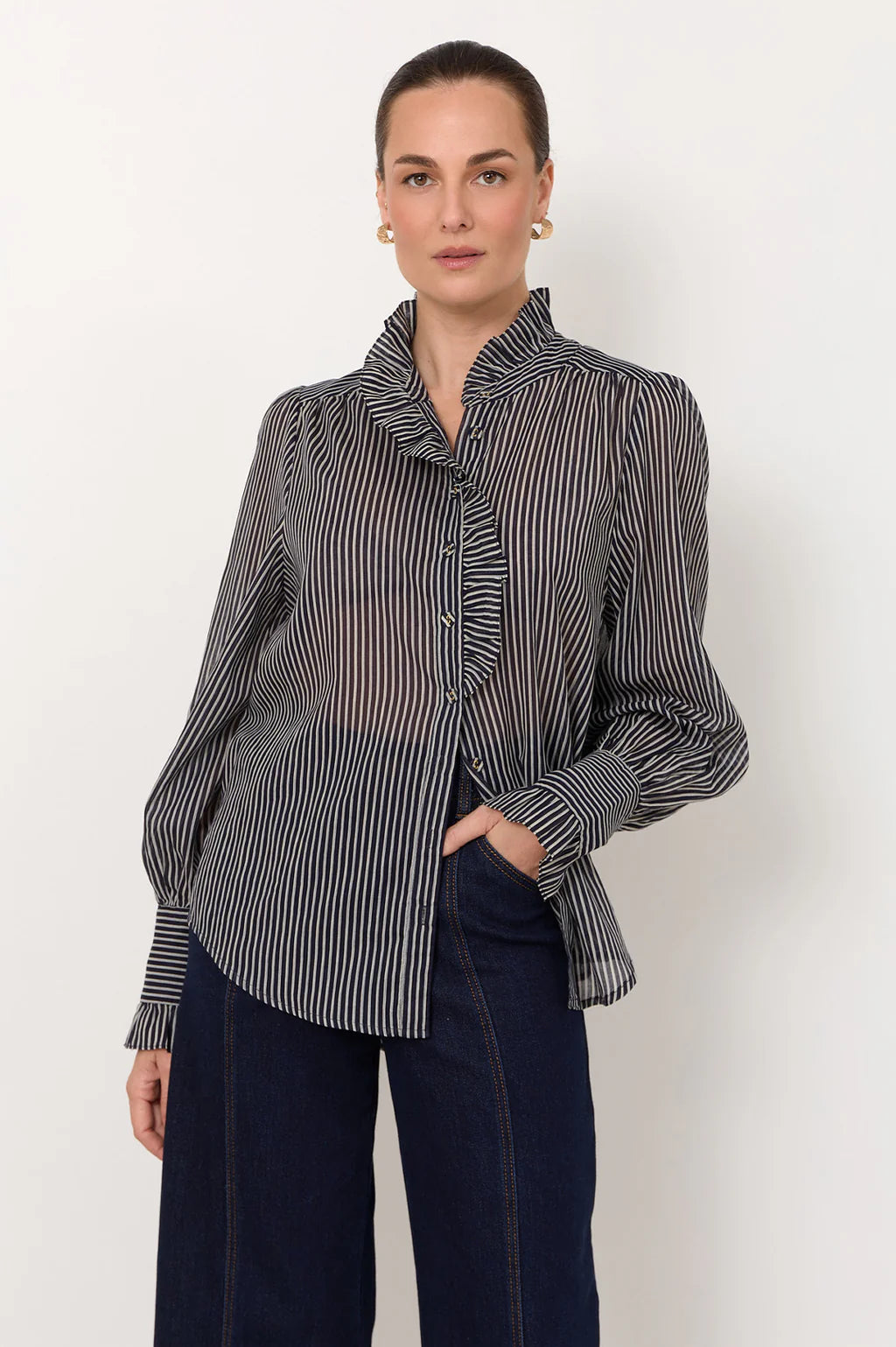 Adrone Maeve Stripe Shirt