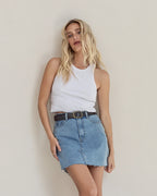 allabouteve Margot Denim Skirt