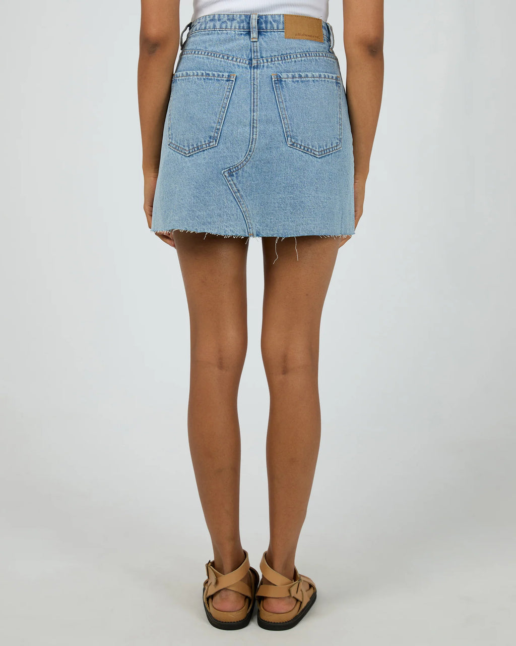 allabouteve Margot Denim Skirt