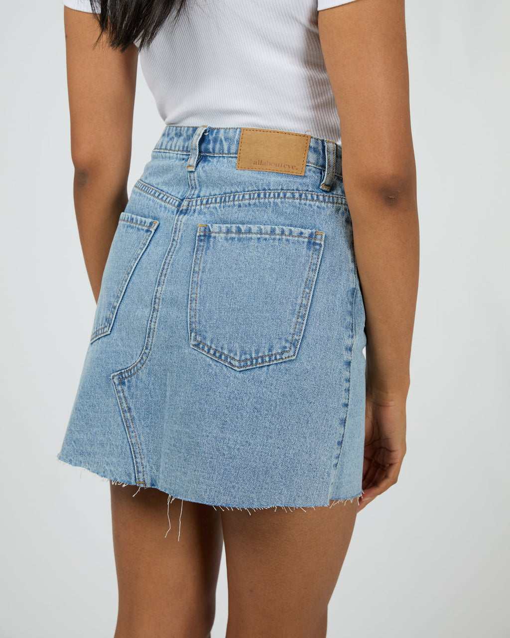 allabouteve Margot Denim Skirt