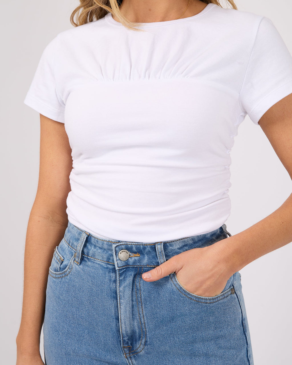 All About Eve Mimi Ruched Top