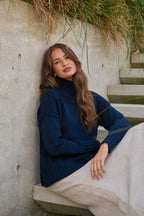 Naturals Knit Turtle Neck Sweater