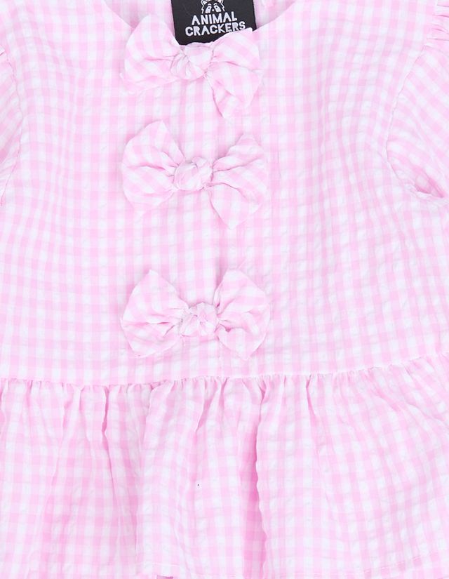 Animal Crackers Checkered Top