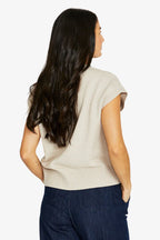 Jump Seam V-Neck Vest