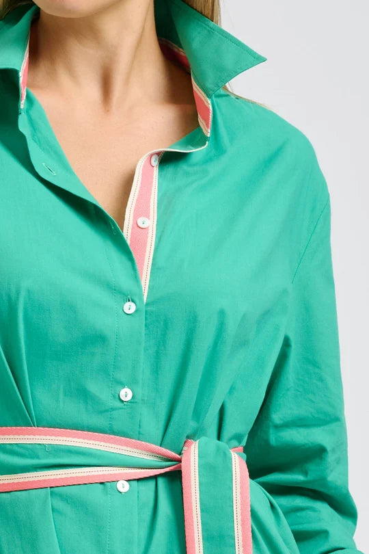 Shirty Pia Longlined Shirtdress