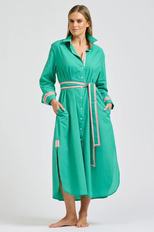Shirty Pia Longlined Shirtdress