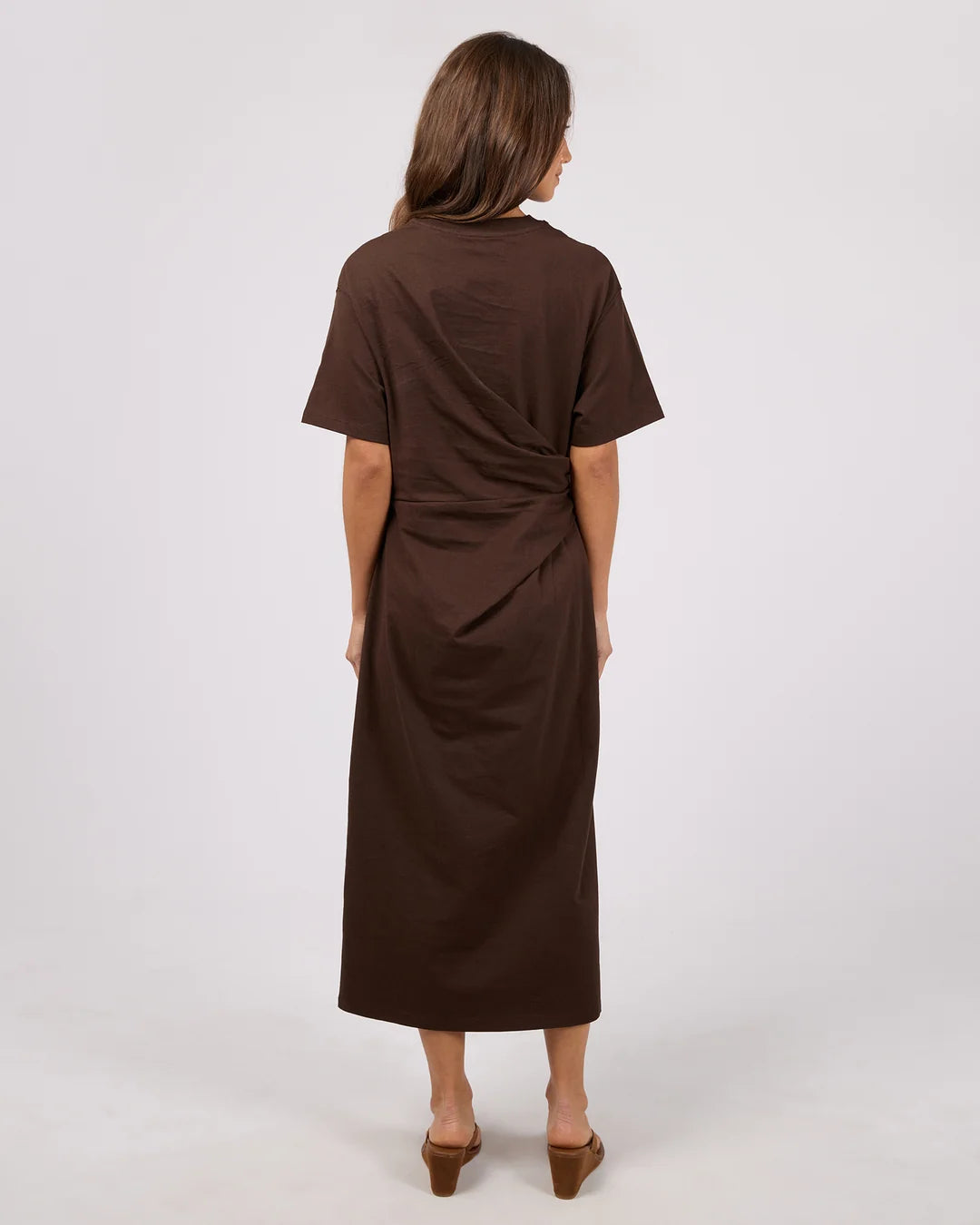 Silent Theory Soho Fold Over Midi Dress