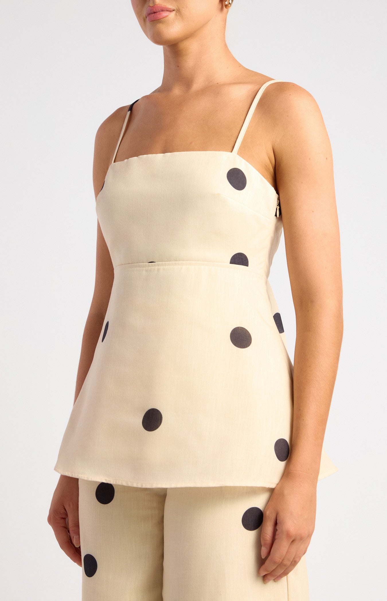 Style State Polka dot tie back top and pants set Barrakets Shop 2 Style State Polka dot tie back top and pants set Barrakets Shop 2