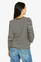 Jump Stripe Crew L/S Tee