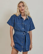 All about eve sunny denim dress