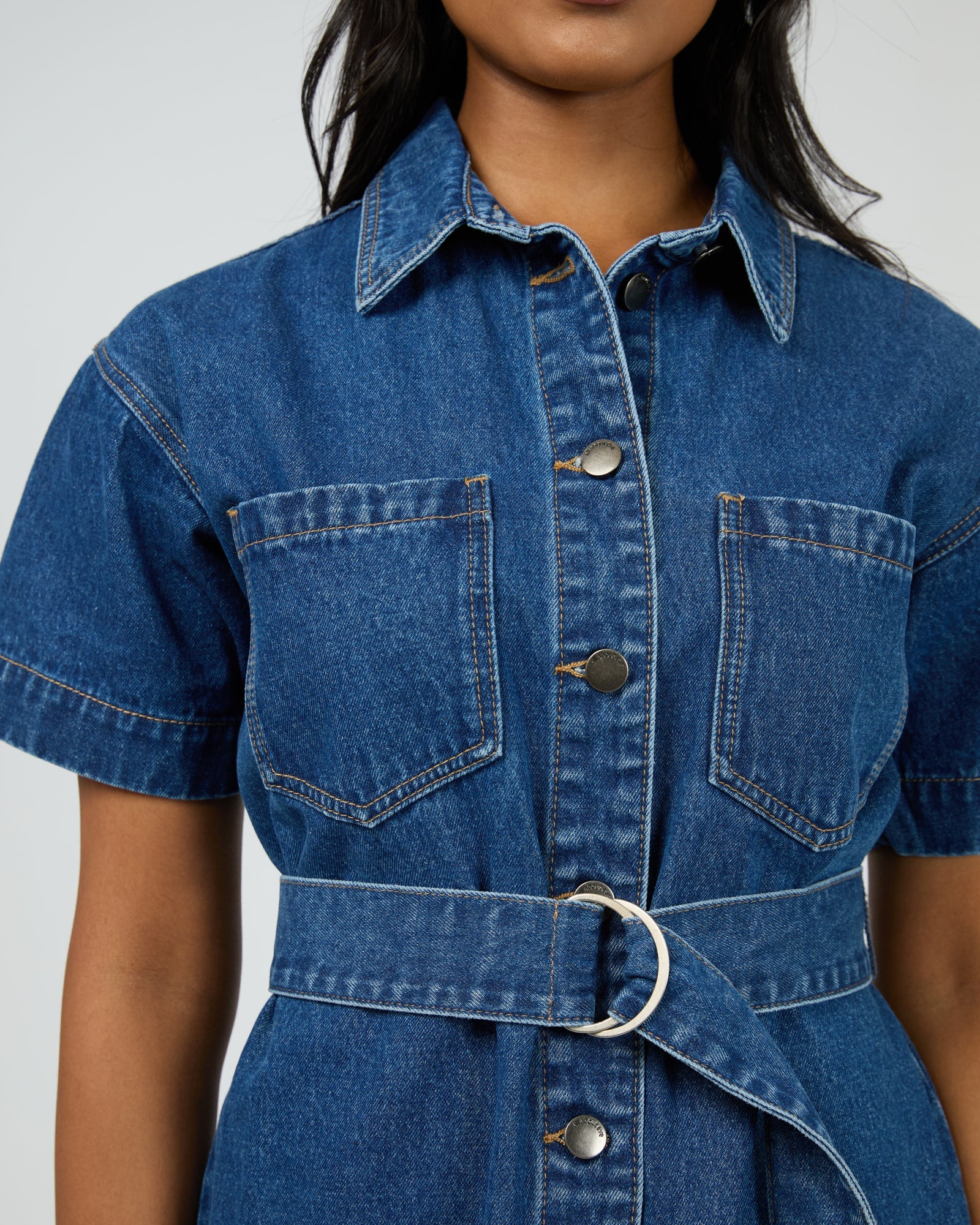All about eve sunny denim dress