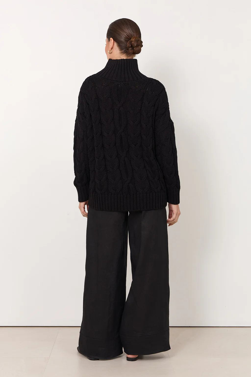 Adorne Tegan Cable Knit Jumper