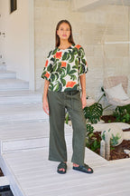 S26-GA700 Naturals linen pant
